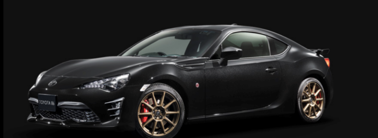 Toyota 86 GT Black Limited ด้วยแรงบันดาลใจจาก AE-86 ในอดีต