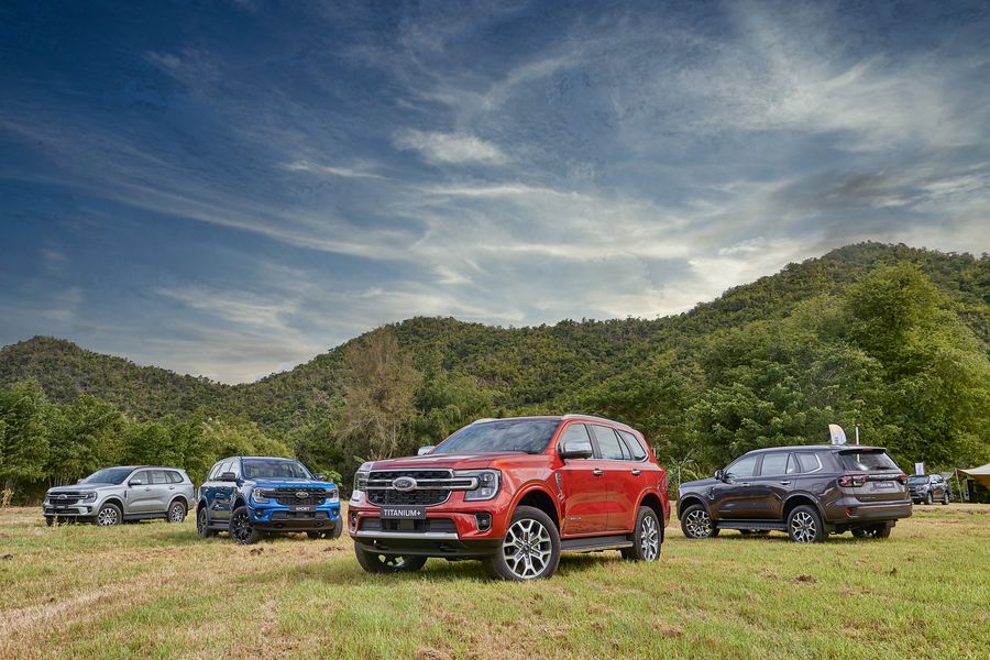 Next-Gen Ford Everest ทดสอบ