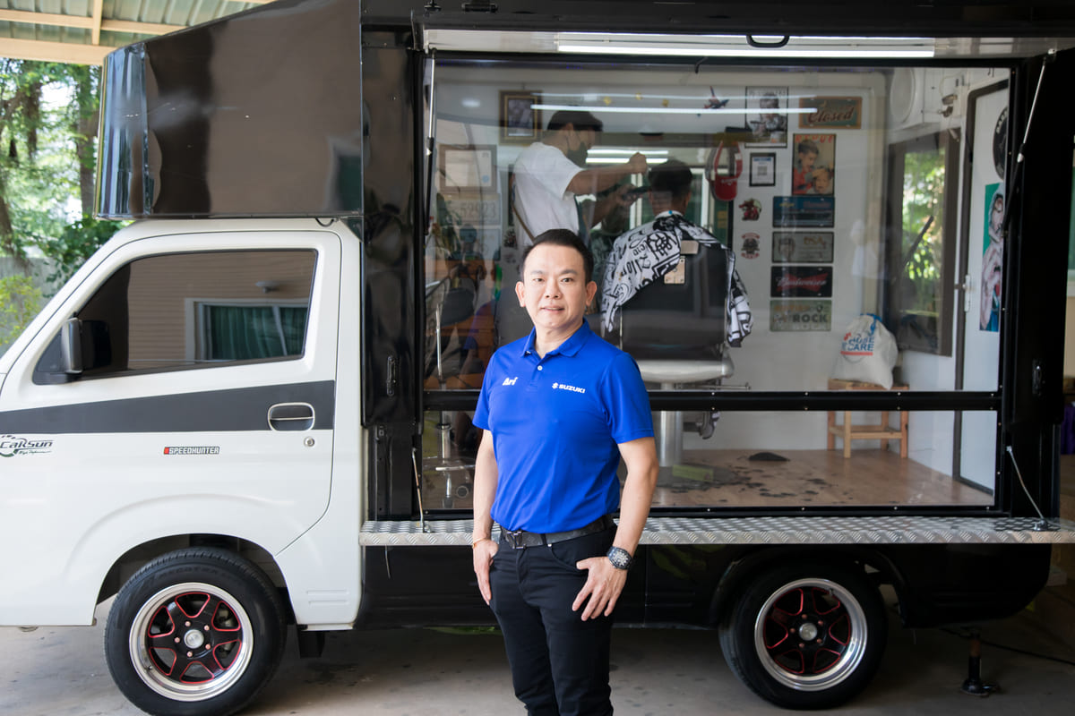 Suzuki Carry Barber Truck