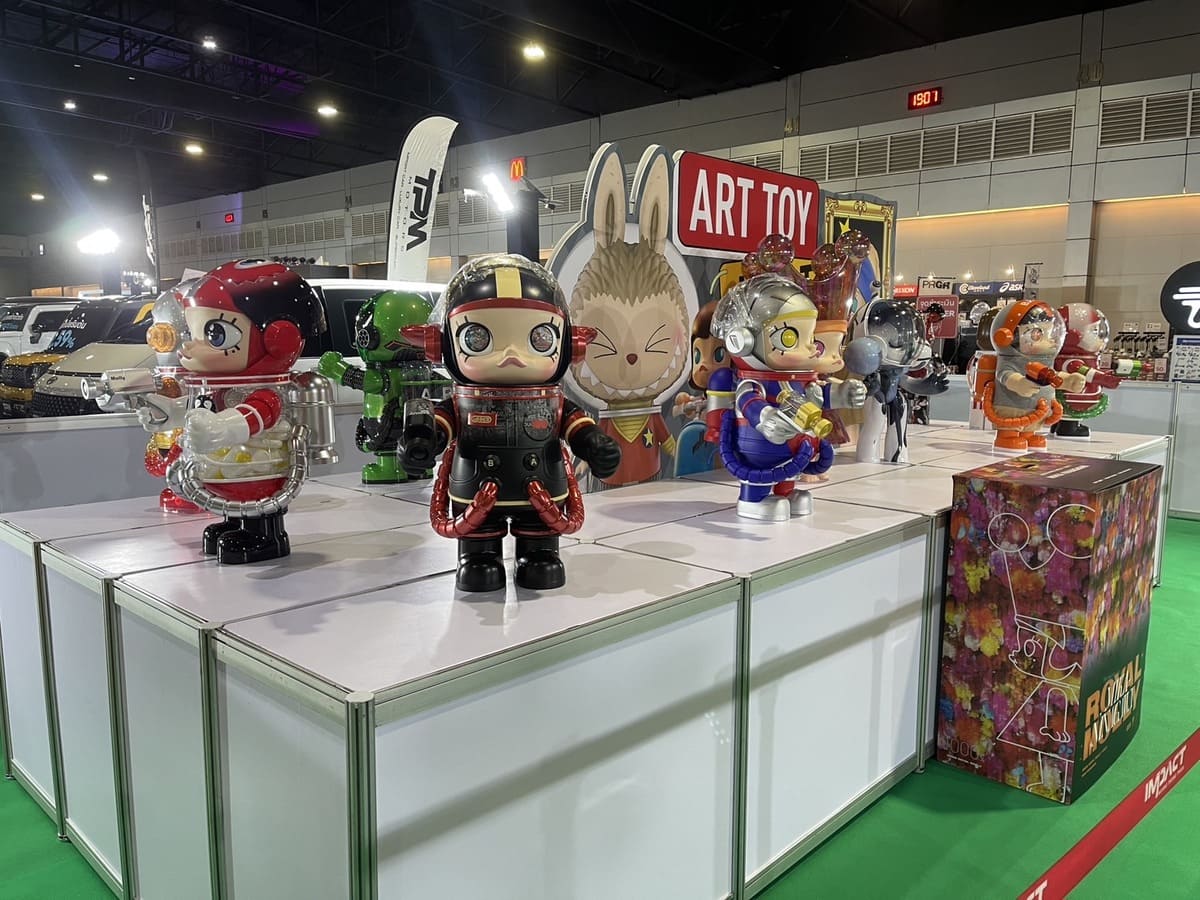 BANGKOK IMPORTED CAR & USED CAR SHOW 2024 โซน ART TOY