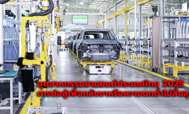 อุตสาหกรรม ยานยนต์ ประเทศไทย 2025