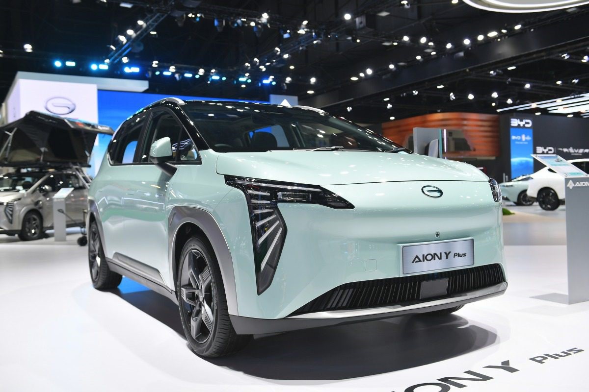 EV CARS IN MOTOR SHOW 2025